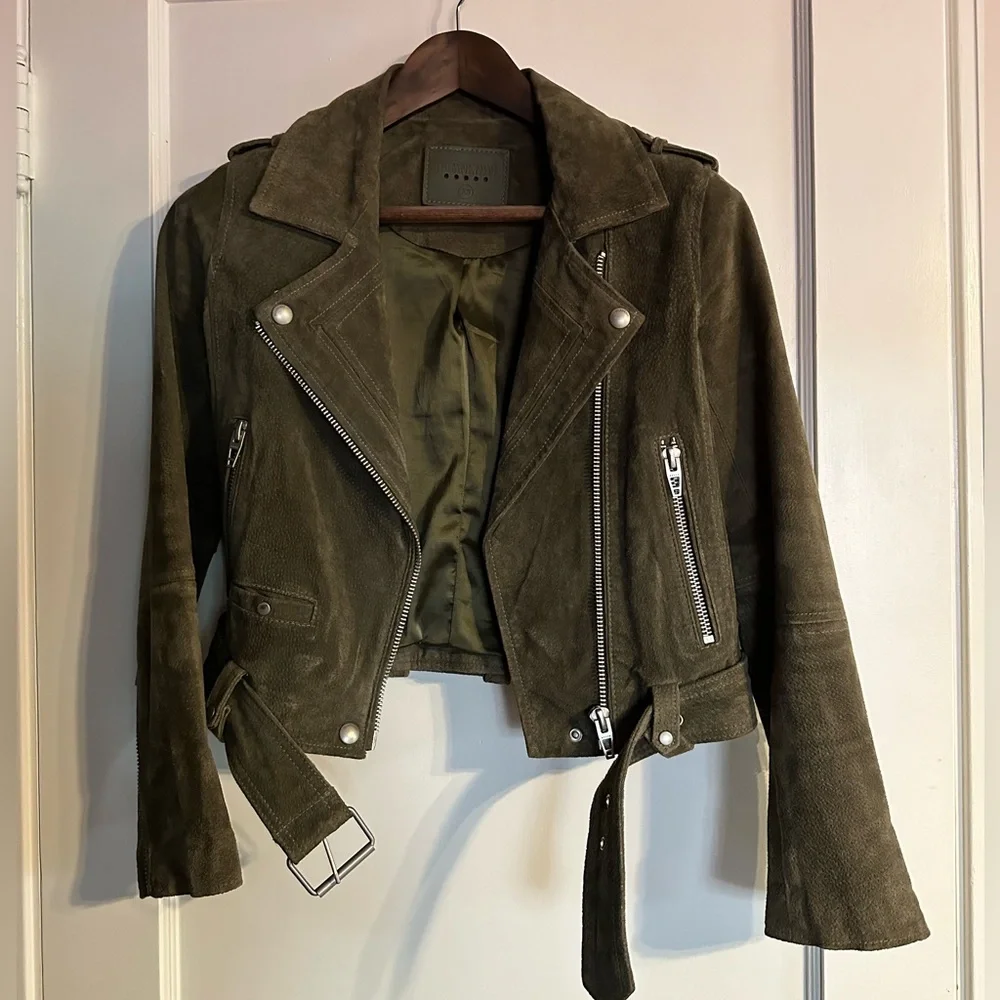 BlankNYC Suede Motojacket sz XS - Picture 1 of 6
